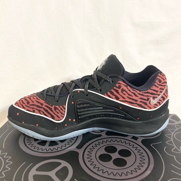 Nike KD 16 Slim Reaper Black/Red size 9.5 WITH OG BOX MEN’S BASKETBALL SHOES - Picture 4 of 9
